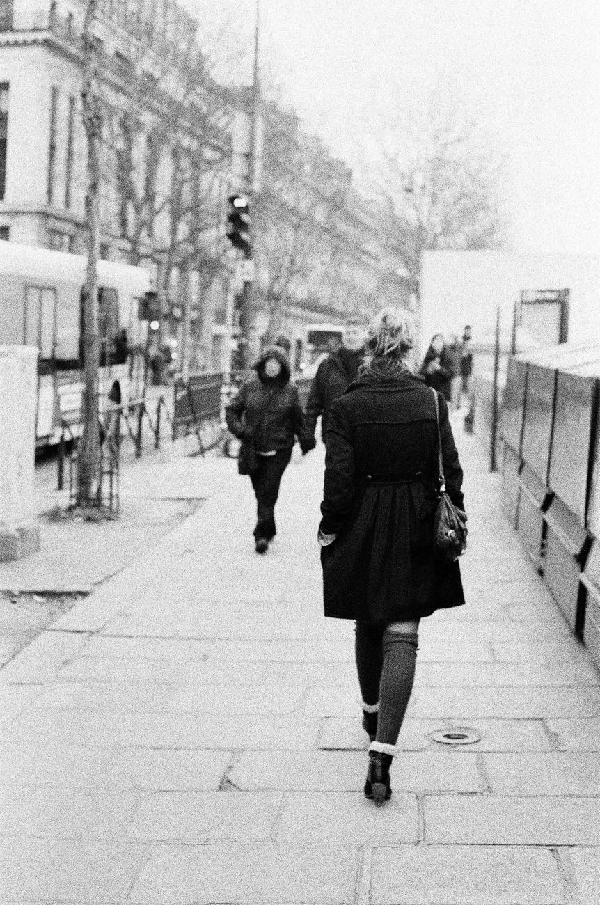 people walking on the street